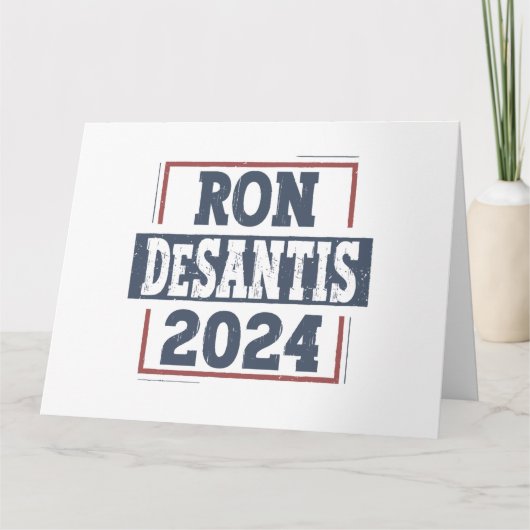 Carte Ron DeSantis 2024 (Devant)