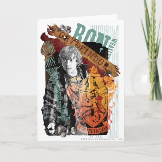 Carte Ron Weasley Collage 1 (Devant)