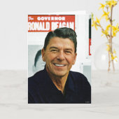 Carte Ronald Reagan (Fleur jaune)