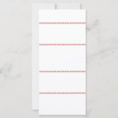 Carte Rookie Baseball Photo Blue Boy Anniversaire Invita (Dos)