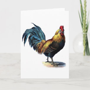 Carte Rooster vintage