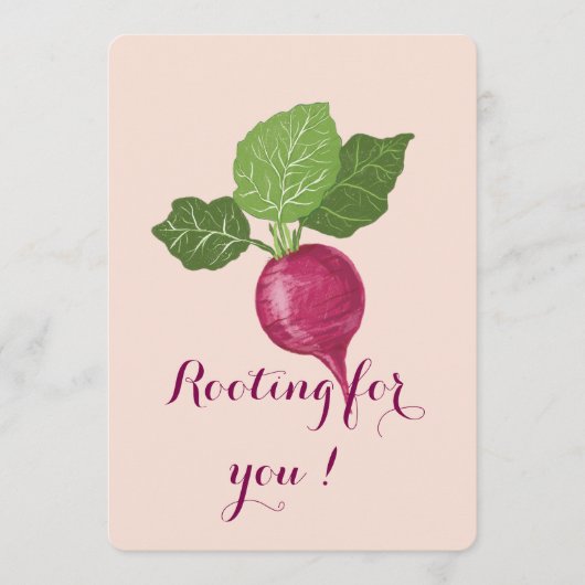 Carte Rooting for you encouragement Card (Devant)