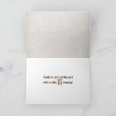 Carte Rope et Ivy Thanks (Intérieur)