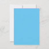 Carte Roquette De Dessin Dans Le Ciel Bleu (Dos)