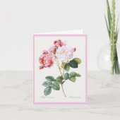 Carte Rosa Damascena, Joyeux anniversaire (Devant)