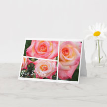 Rosa Elegant Lady [Carte de voeux]
