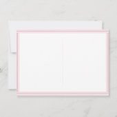 Carte Rosa Gene Boerner: Flat Card (Dos)