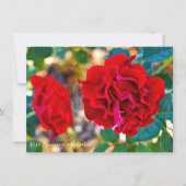 Carte Rosa Hommage a Barbara: Flat Card (Devant)