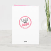 Carte Rosa the Pig Happy Birthday card (Dos)