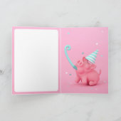 Carte Rosa the Pig Happy Birthday card (Intérieur)