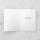 Carte RosaCartoonus, Je T'Aime. (Intérieur)