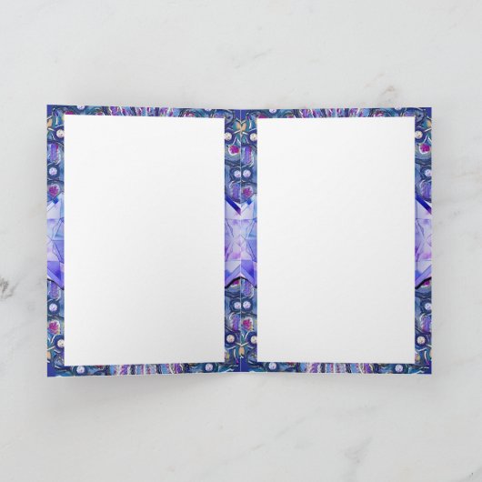 Carte Rosace bleue (Intérieur)