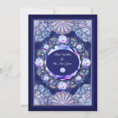Carte Rosace bleue (Devant)