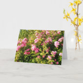 Carte Rosarium en fleurs (Fleur jaune)