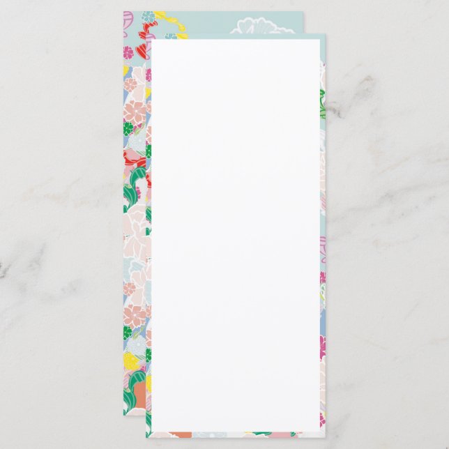 Carte rose (Devant / Derrière)