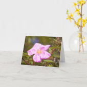Carte Rose (Fleur jaune)