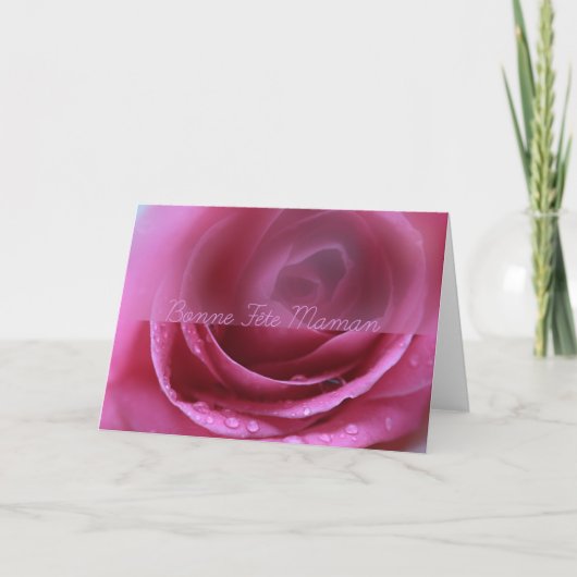 Carte rose (Devant)