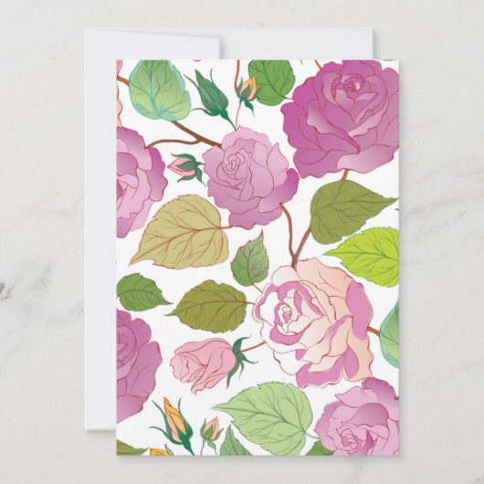 Carte Rose 17 (Devant)