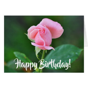 Carte Rose Anniversaire