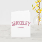 Carte Rose Berkeley California Ca Varsity Style Sur Berk (Fleur jaune)