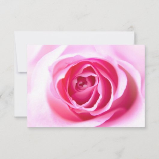 Carte Rose bienheureuse (Devant)