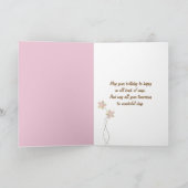 Carte Rose Birthday Roses (Intérieur)