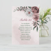 carte rose blanc de cannelle rose (Debout devant)