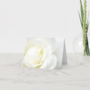 Carte Rose blanche toute occasion