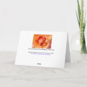 Carte Rose Blossom / Apricot Peach / Pensée De Vous (Dos)