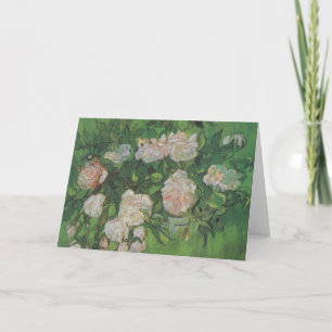Carte Rose Bush par Vincent Van Gogh