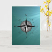 Carte Rose Compass (Fleur jaune)