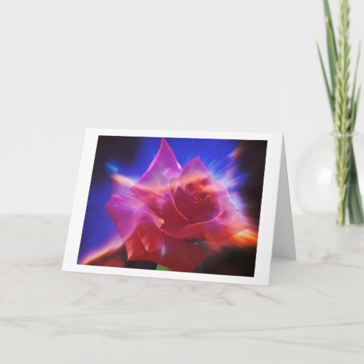 Carte Rose Cosmique (Devant)