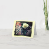 Carte Rose Crème Anniversaire (Devant)