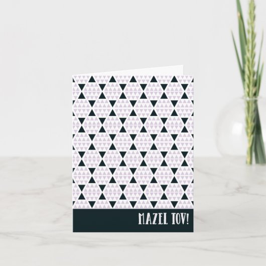 Carte Rose d'Aztèque de Mazel Tov (Devant)