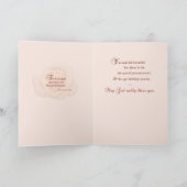 Carte Rose de belle-soeur Anniversaire religieux (Intérieur)