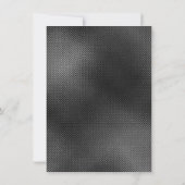 CARTE ROSE DE COUCHE NOIR EMBOSSÉ EUCALYPTUS ENREGISTRER (Dos)