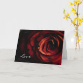 Carte Rose de cuivre (Fleur jaune)