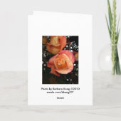 Carte rose de joyeux anniversaire (Dos)