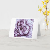 Carte Rose de pourpre (Fleur jaune)