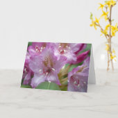 Carte rose de Rhody (Fleur jaune)