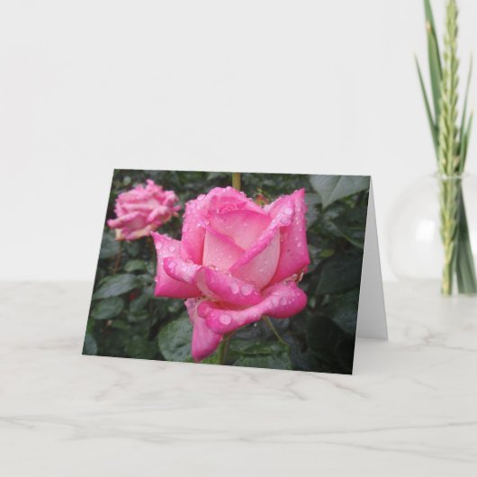Carte Rose de rose de 2-Ton (Devant)
