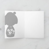 Carte rose de triplet de Kokeshi (Intérieur)