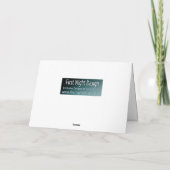 Carte Rose de vallée (Dos)