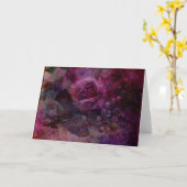 Carte Rose de vallée (Fleur jaune)