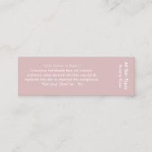 Carte rose d'ingrédient (Devant)