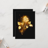 Carte Rose d'or ( rose d'or ) (Devant/Arrière en situation)