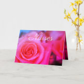 Carte Rose du jardin rose (Fleur jaune)