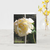 Carte Rose du Texas (Fleur jaune)