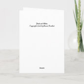 Carte Rose et blanc (Dos)