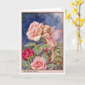 Carte Rose Fairy (Fleur jaune)